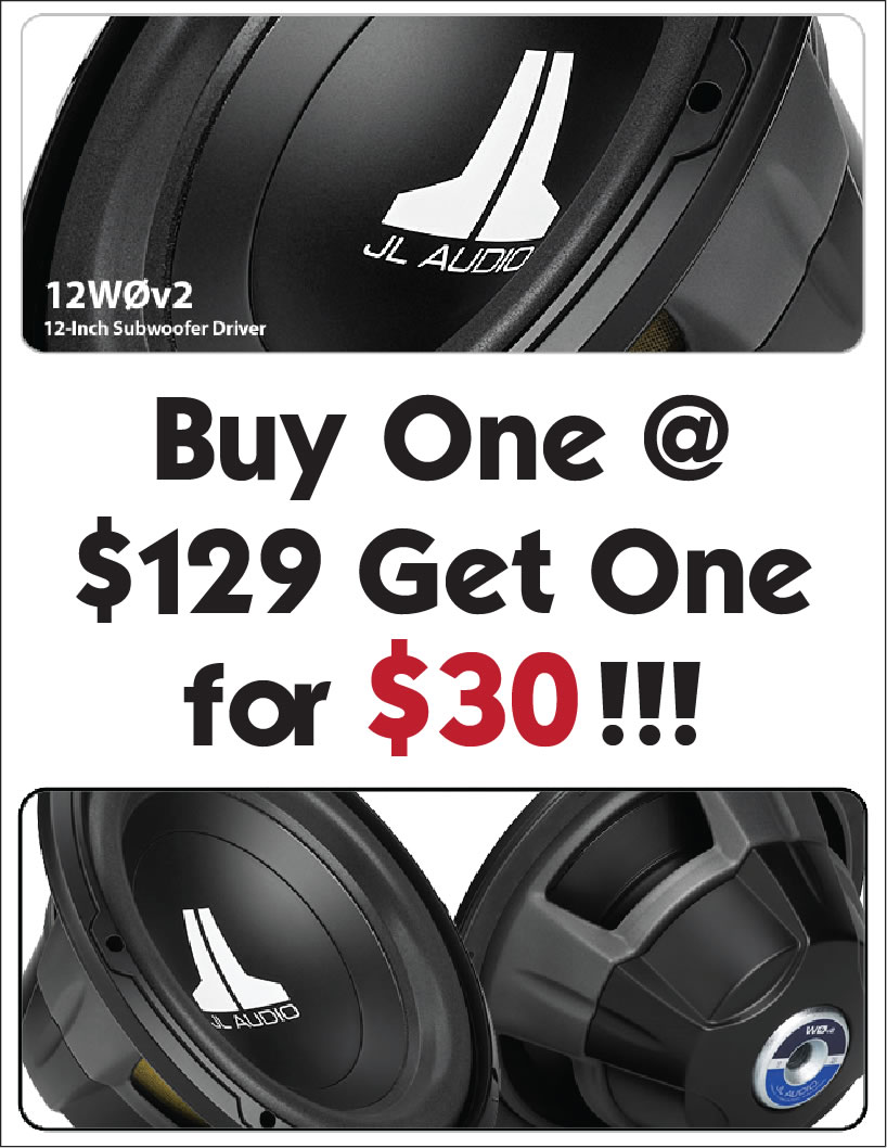 JL Audio Woofer Sale